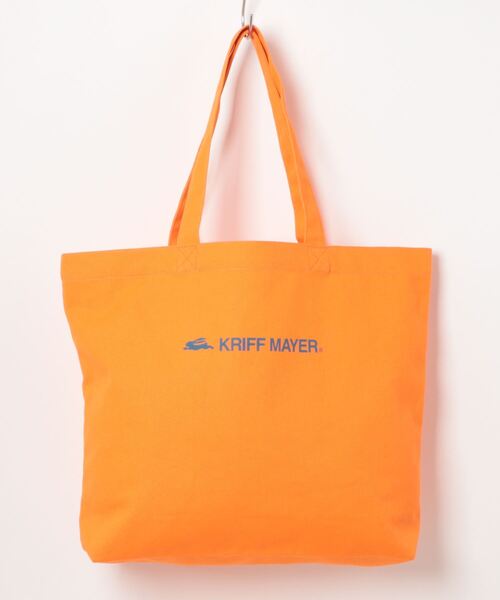 KRIFF MAYER Kid's Collection(クリフメイヤーキッズコレクション)の「ミニロゴクリフトートバッグ(トートバッグ・キッズ・オフホワイト/オレンジ/ネイビー/ダークグレー/グリーン/ブラウン・FREE)」の18枚目の写真