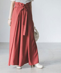 Noble | ペーパーバッグタックワイドパンツ(その他パンツ)