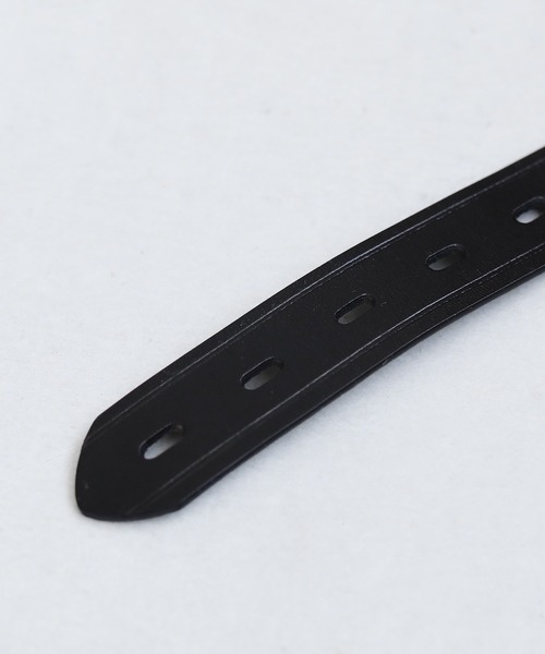 ASTRONOMY（アストロノミー）の「Buyer's Select/オーバルホールロングベルト（ベルト・メンズ・ブラック/アイボリー・FREE）」の8枚目の写真