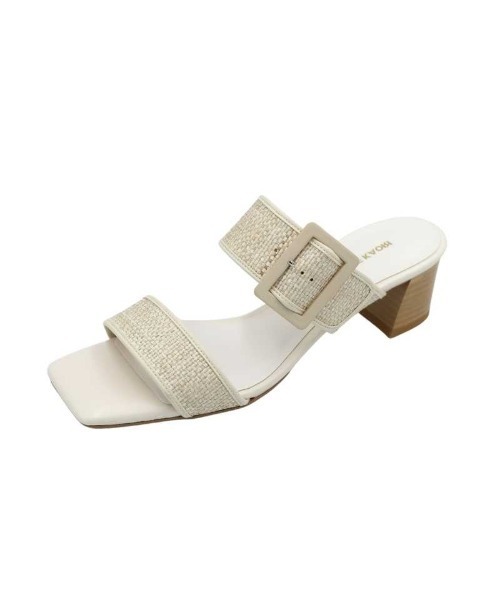MODE KAORI(モードカオリ)の「バックルバンドサンダル/15017(サンダル・レディース・アイボリー/ブルー/ダークブラウン・XL/L/M/S)」の5枚目の写真