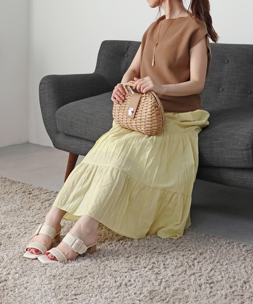 MODE KAORI(モードカオリ)の「バックルバンドサンダル/15017(サンダル・レディース・アイボリー/ブルー/ダークブラウン・XL/L/M/S)」の21枚目の写真