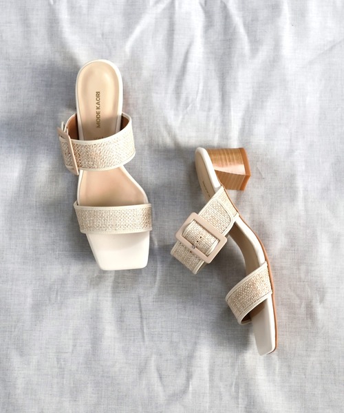 MODE KAORI(モードカオリ)の「バックルバンドサンダル/15017(サンダル・レディース・アイボリー/ブルー/ダークブラウン・XL/L/M/S)」の19枚目の写真