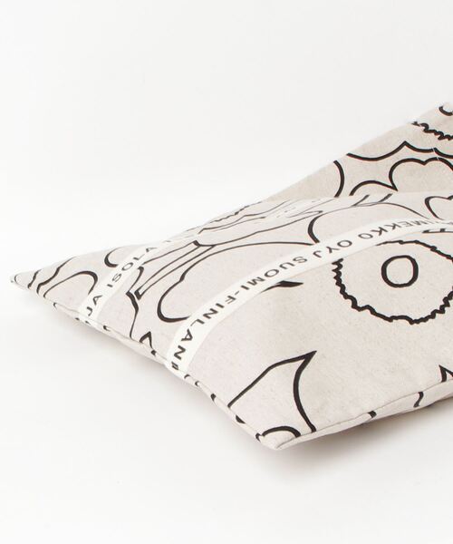 marimekko（マリメッコ）の「【kioski】Piirto Unikko / 60Th Anniversary Carrier Midi bag（トートバッグ・レディース・ライトピンク/グリーン/ブラック・FREE）」の5枚目の写真