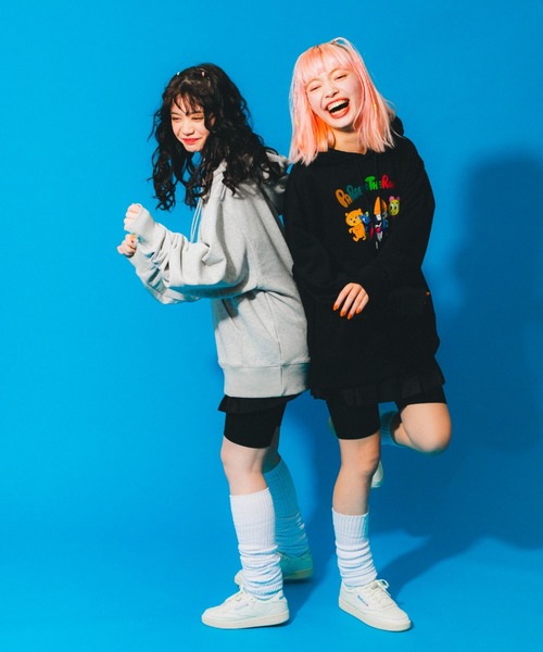 L.H.P（エルエイチピー）の「Parappa The Rapper/パラッパラッパー/グラフィックプリントフーデッドパーカー（パーカー・メンズ・ブラック/オレンジ/グレー・LARGE/MEDIUM）」の13枚目の写真