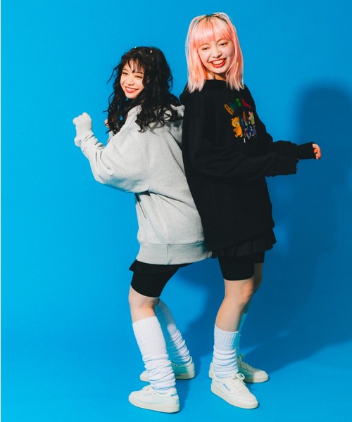 L.H.P（エルエイチピー）の「Parappa The Rapper/パラッパラッパー/グラフィックプリントフーデッドパーカー（パーカー・メンズ・ブラック/オレンジ/グレー・LARGE/MEDIUM）」の14枚目の写真