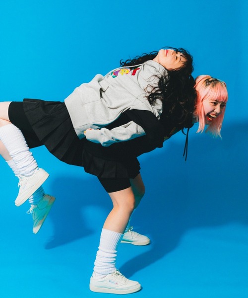 L.H.P（エルエイチピー）の「Parappa The Rapper/パラッパラッパー/グラフィックプリントフーデッドパーカー（パーカー・メンズ・ブラック/オレンジ/グレー・LARGE/MEDIUM）」の16枚目の写真