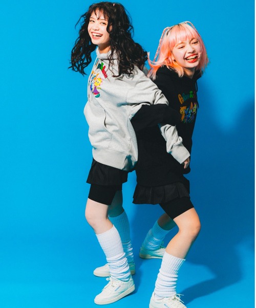 L.H.P（エルエイチピー）の「Parappa The Rapper/パラッパラッパー/グラフィックプリントフーデッドパーカー（パーカー・メンズ・ブラック/オレンジ/グレー・LARGE/MEDIUM）」の19枚目の写真