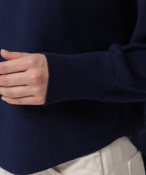 GALLEST(ギャレスト)の「ドルマンボリュームニット(ニット/セーター・レディース・ネイビー/ライトイエロー系/オフホワイト/サックスブルー/グレー系その他7・34/38)」の16枚目の写真