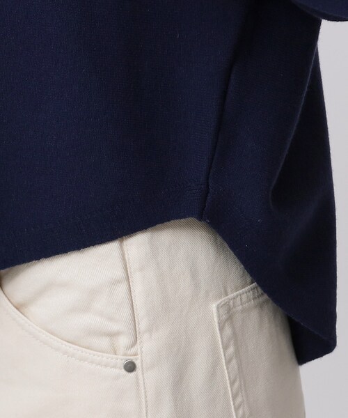 GALLEST(ギャレスト)の「ドルマンボリュームニット(ニット/セーター・レディース・ネイビー/ライトイエロー系/オフホワイト/サックスブルー/グレー系その他7・34/38)」の15枚目の写真