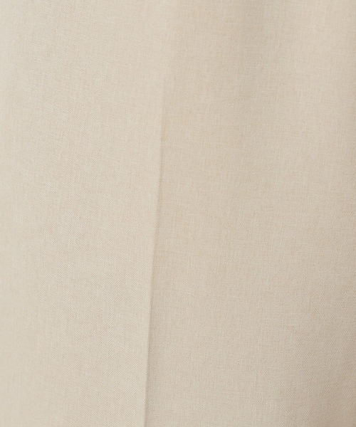 A part by（アパートバイ）の「リネンライクストレートパンツ（スラックス・レディース・チャコールグレー/ライトベージュ/ブラック/ライトグリーン/ブラウン・SMALL/MEDIUM）」の10枚目の写真