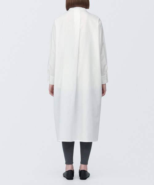 無印良品(ムジルシリョウヒン)の「婦人 和紙混ワンピース(ワンピース・レディース・ピンク/ホワイト/ブルー・XL/L/M/S)」の6枚目の写真