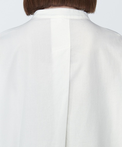 無印良品(ムジルシリョウヒン)の「婦人 和紙混ワンピース(ワンピース・レディース・ピンク/ホワイト/ブルー・XL/L/M/S)」の9枚目の写真