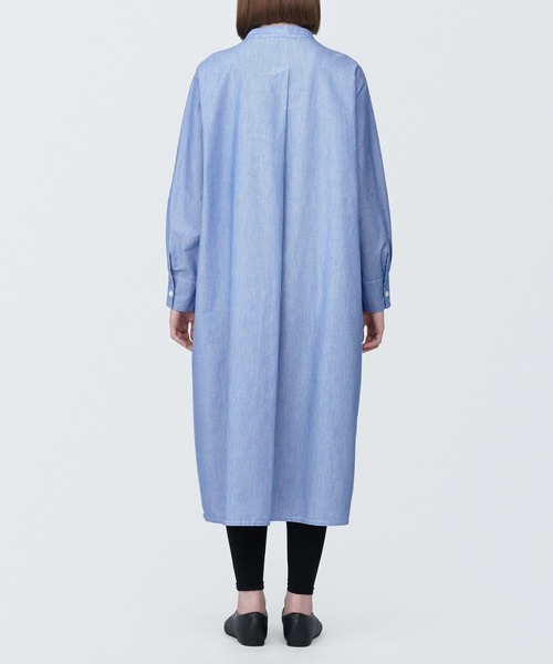 無印良品(ムジルシリョウヒン)の「婦人 和紙混ワンピース(ワンピース・レディース・ピンク/ホワイト/ブルー・XL/L/M/S)」の15枚目の写真