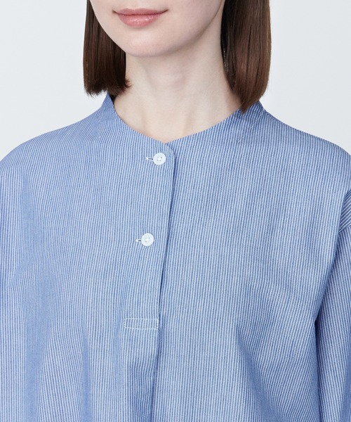 無印良品(ムジルシリョウヒン)の「婦人 和紙混ワンピース(ワンピース・レディース・ピンク/ホワイト/ブルー・XL/L/M/S)」の16枚目の写真