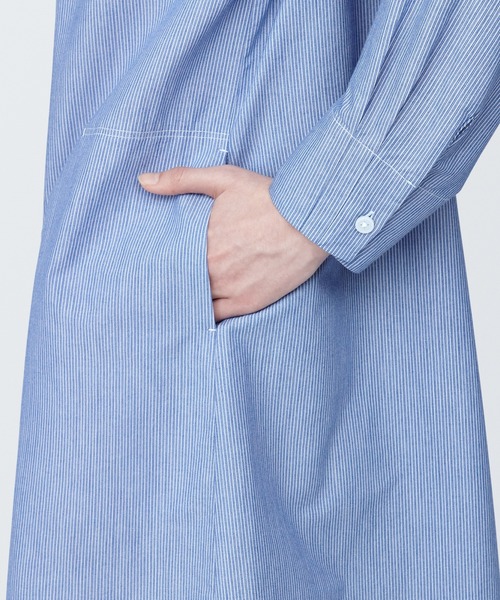 無印良品(ムジルシリョウヒン)の「婦人 和紙混ワンピース(ワンピース・レディース・ピンク/ホワイト/ブルー・XL/L/M/S)」の17枚目の写真