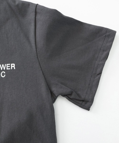 Miniministore(ミニミニストア)の「ロングtシャツ レディース 韓国 ロゴT(Tシャツ/カットソー・レディース・ホワイト/ダークグレー/ブラック・L/XXL/XL/M)」の22枚目の写真