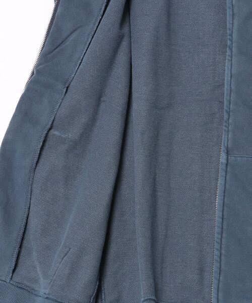 VIBGYOR（ヴィブジョー）の「ピグメント加工 裏毛スウェット ビッグシルエット ZIP ベスト（ベスト・メンズ・ダークブルー/ベージュ/ブラック・LARGE/MEDIUM）」の8枚目の写真