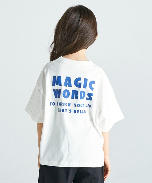 FOV(フォブ)の「フォブ HELLO Tシャツ(Tシャツ/カットソー・キッズ・ブルー/ブラック/ホワイト・S/L/XL/M)」の7枚目の写真