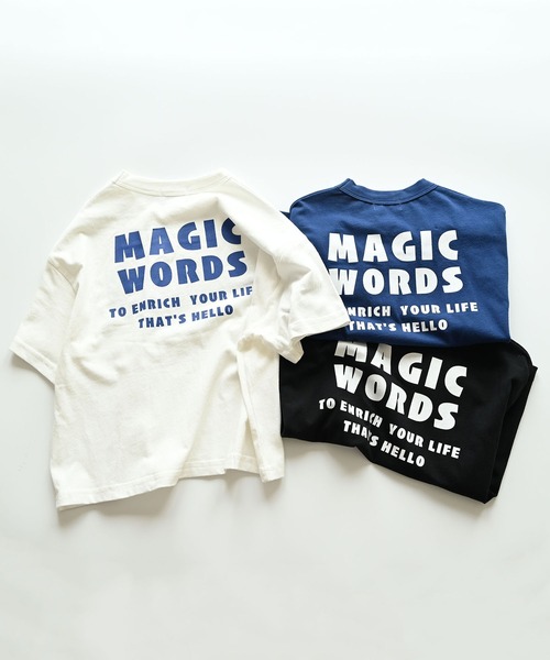 FOV(フォブ)の「フォブ HELLO Tシャツ(Tシャツ/カットソー・キッズ・ブルー/ブラック/ホワイト・S/L/XL/M)」の16枚目の写真