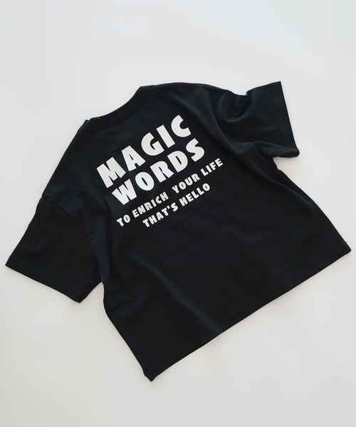FOV(フォブ)の「フォブ HELLO Tシャツ(Tシャツ/カットソー・キッズ・ブルー/ブラック/ホワイト・S/L/XL/M)」の18枚目の写真