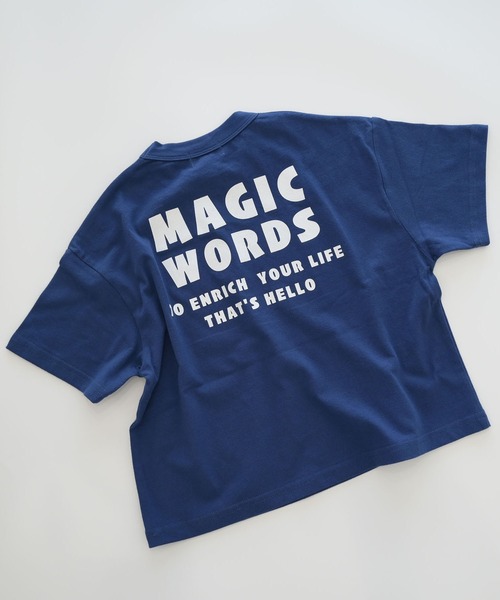 FOV(フォブ)の「フォブ HELLO Tシャツ(Tシャツ/カットソー・キッズ・ブルー/ブラック/ホワイト・S/L/XL/M)」の20枚目の写真