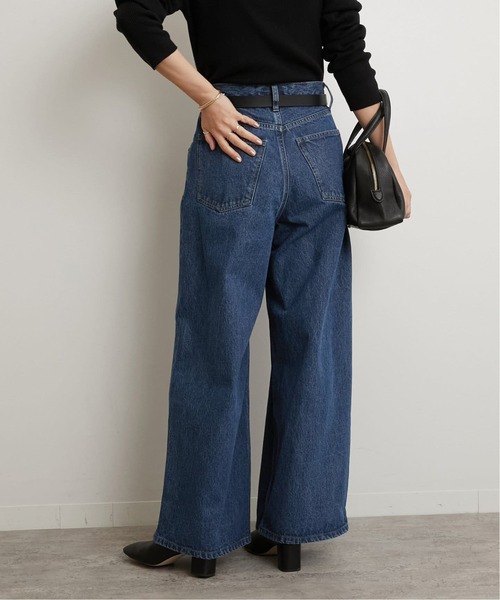 追加》タックデニムワイドレッグ（デニムパンツ）｜JOURNAL STANDARD