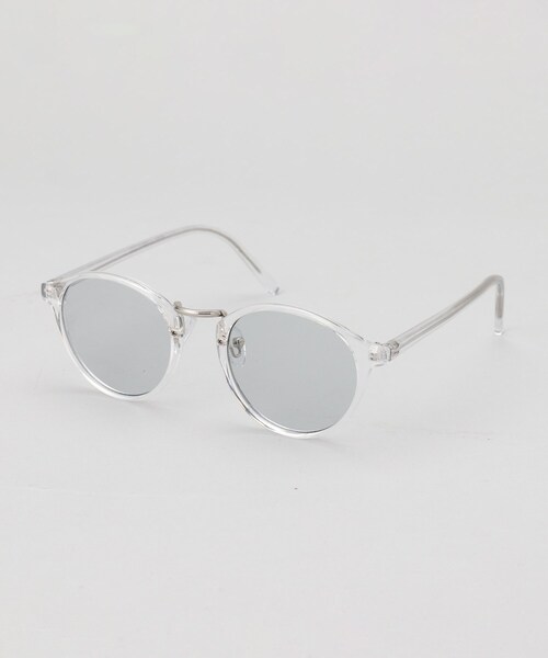 THE SHOP TK （ザ ショップ ティーケー ）の「◆メタルブリッジサングラス（サングラス・レディース・ホワイト/ベージュ/ピンク系/ライトブルー・00）」の3枚目の写真