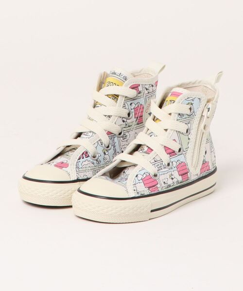 CONVERSE(コンバース)の「converse コンバース 15-22 CD AS N PEANUTS CP Z HI チャイルド オールスター N ピーナッツ CP Z HI 37302940 WHITE(スニーカー・キッズ・その他・15 /16/17/18/19/20/21/22.0cm)」の1枚目の写真