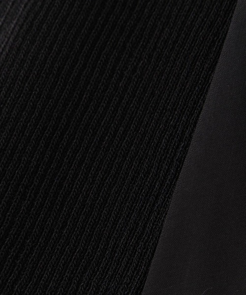 AULA（アウラ）の「AULA/アウラ/ARM KNIT SHEER TOP（Tシャツ/カットソー・レディース・グレー/ブラック・F）」の11枚目の写真