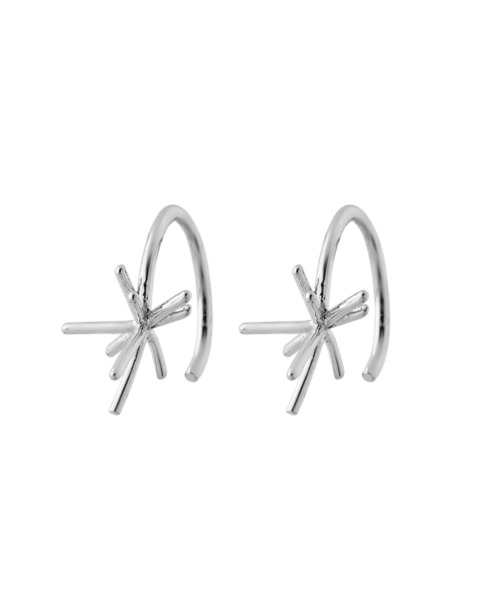 ANEMONE(アネモネ)の「シャイニーミニフックピアス(ピアス(両耳用)・レディース・ゴールド/シルバー・FREE)」の3枚目の写真