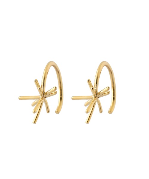 ANEMONE(アネモネ)の「シャイニーミニフックピアス(ピアス(両耳用)・レディース・ゴールド/シルバー・FREE)」の4枚目の写真