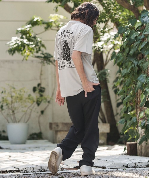 mt8946- スタンダードシルエットプリントTシャツ（Paradise）（Tシャツ/カットソー）｜CAMBIO（カンビオ）