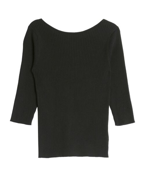 LAGUNAMOON(ラグナムーン)の「シルクブレンド2WAYニットプルオーバー(ニット/セーター・レディース・ベージュ/ライトブルー/ブラック/アイボリー・FREE)」の21枚目の写真