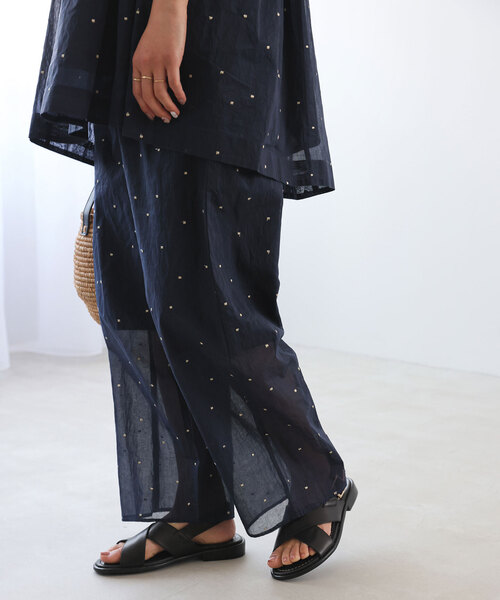 SLOBE IENA(スローブイエナ)の「SLOBE クロスバンドサンダル(サンダル・レディース・ブラック/ブラウン・23cm/23.5cm/24cm/24.5cm)」の3枚目の写真