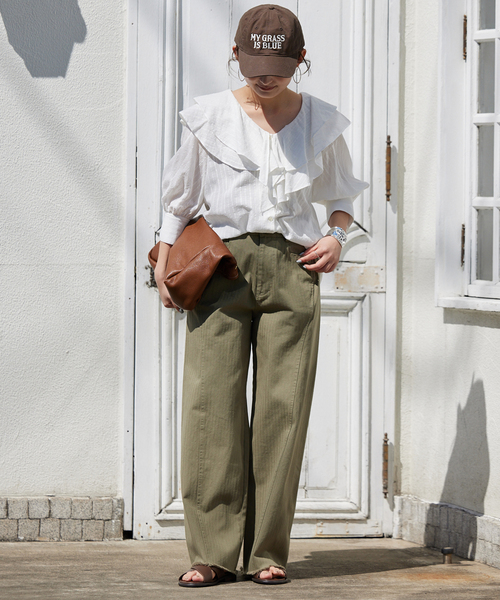 SLOBE IENA(スローブイエナ)の「SLOBE クロスバンドサンダル(サンダル・レディース・ブラック/ブラウン・23cm/23.5cm/24cm/24.5cm)」の20枚目の写真