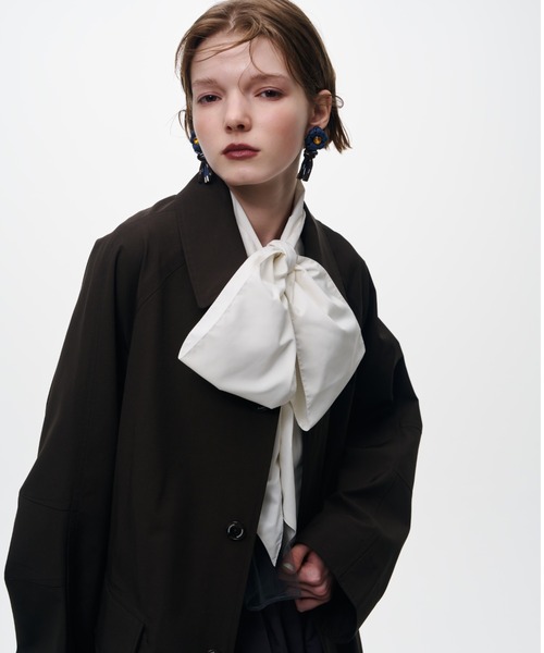 NON TOKYO（ノントーキョー）の「NON TOKYO/ノントーキョー/ビジューフラワーブレードBIGイヤリング（イヤリング・レディース・ネイビー/レッド・FREE）」の8枚目の写真