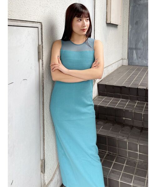 セール】シアーテレコワンピース（ワンピース）｜MURUA（ムルーア）の