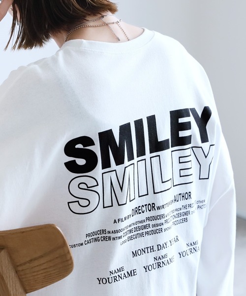 reca(レカ)の「ロゴプリントTシャツ(Tシャツ/カットソー・レディース・チャコールグレー/ブラック/ホワイト/レッド/グレー系その他・FREE)」の11枚目の写真