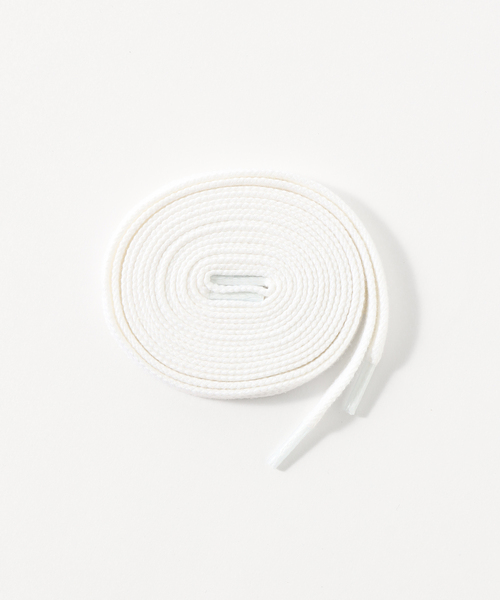 NEW BALANCE(ニューバランス)の「【New Balance / ニューバランス】シューレース(シューケア用品・メンズ・ホワイト/ライトグレー/ネイビー/アイボリー/ブラック/チャコールグレー・FREE)」の1枚目の写真