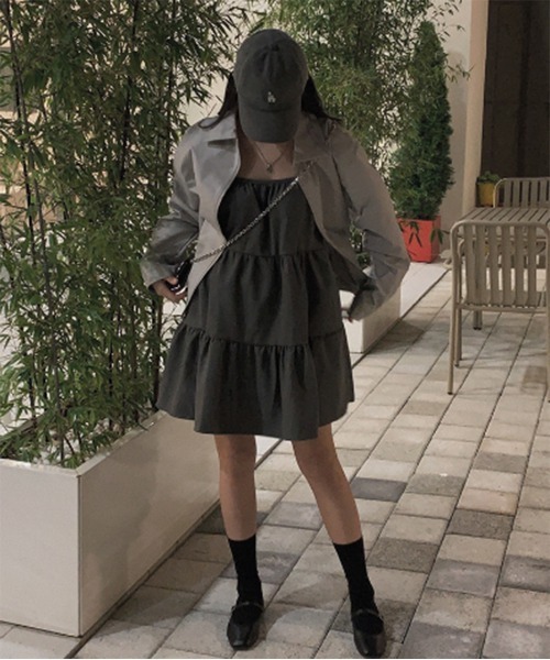 ワンピース moony 卒服・セレモニー】ベルトつきワンピース(M(150cm) マルチ): ジュニア