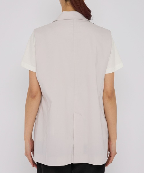 BARNYARDSTORM（バンヤードストーム）の「BARNYARDSTORM / リネンストレッチジレ（ベスト・レディース・グレー/ブラック・0/1）」の19枚目の写真