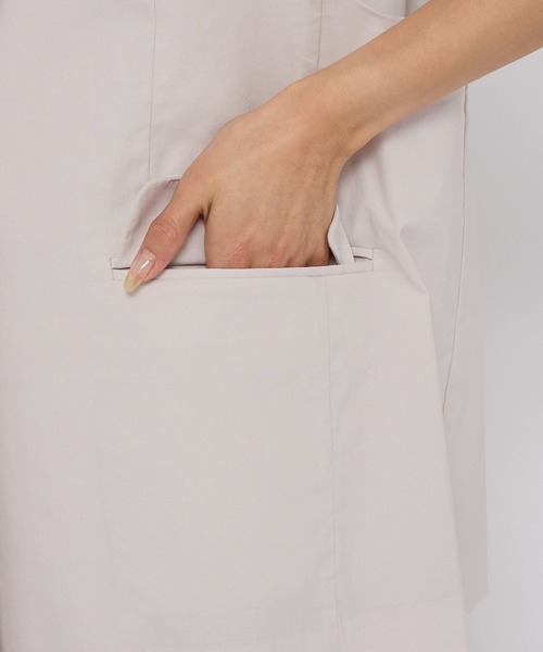 BARNYARDSTORM（バンヤードストーム）の「BARNYARDSTORM / リネンストレッチジレ（ベスト・レディース・グレー/ブラック・0/1）」の14枚目の写真