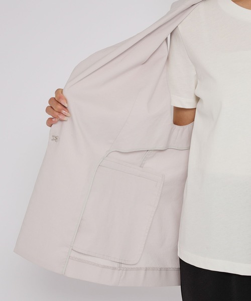 BARNYARDSTORM（バンヤードストーム）の「BARNYARDSTORM / リネンストレッチジレ（ベスト・レディース・グレー/ブラック・0/1）」の13枚目の写真