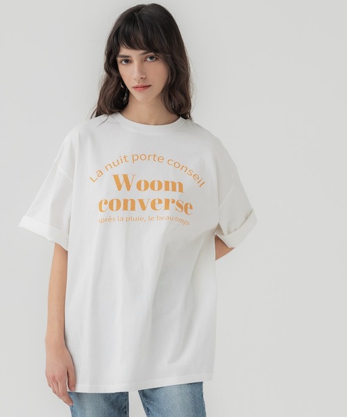 coca（coca）（コカ）の「【WEB限定セール】オーバーサイズアソートロゴTシャツ（Tシャツ/カットソー・レディース・B/C/D/A・M/L）」の12枚目の写真