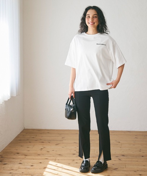 coca（coca）（コカ）の「【WEB限定セール】オーバーサイズアソートロゴTシャツ（Tシャツ/カットソー・レディース・B/C/D/A・M/L）」の18枚目の写真