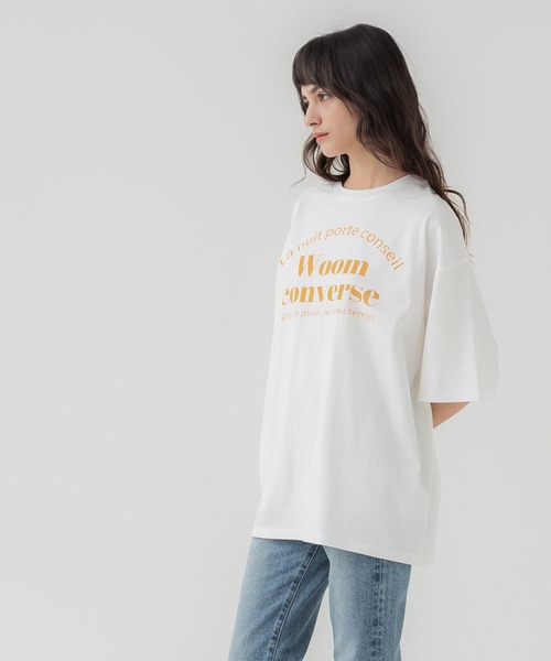 coca（coca）（コカ）の「【WEB限定セール】オーバーサイズアソートロゴTシャツ（Tシャツ/カットソー・レディース・B/C/D/A・M/L）」の10枚目の写真