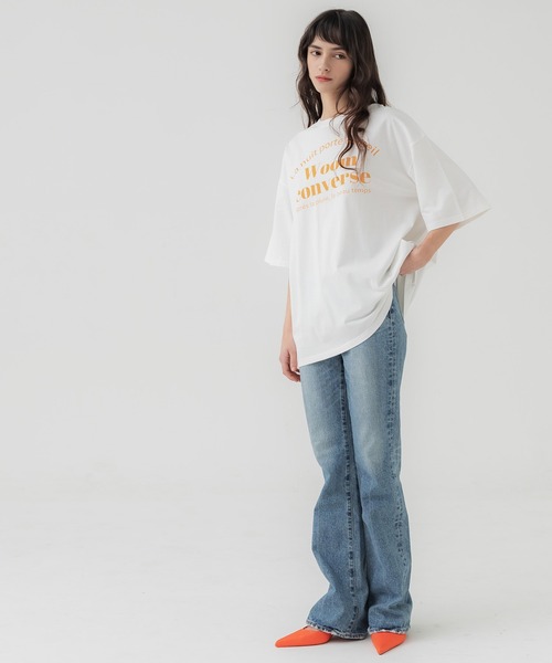 coca（coca）（コカ）の「【WEB限定セール】オーバーサイズアソートロゴTシャツ（Tシャツ/カットソー・レディース・B/C/D/A・M/L）」の9枚目の写真