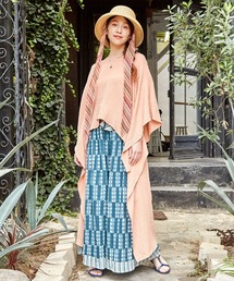 チャイハネ | 【チャイハネ】ダブルガーゼコットンハイローヘムワンピース(ワンピース)