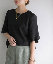 La TOTALITE | フリルスリーブブラウス(シャツ/ブラウス)