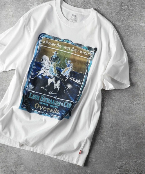 Levi's（リーバイス）の「【Levi's】ＡＲＣＨＩＶＥＴシャツ（Tシャツ/カットソー・メンズ・ホワイト・L/M/S）」の8枚目の写真